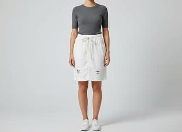 new yorker spodnice: White, Spódnica damska, rozmiar L — 1