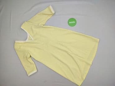 sukienki na wesele z narzutką żółta: Sukienka damska, rozmiar S — 4