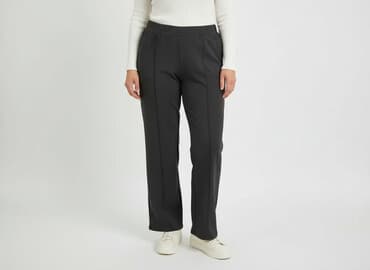 spodnie duże rozmiary damskie: Spodnie materiałowe damskie, rozmiar XL — 6