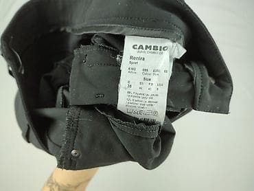 czarne dresy reserved: CAMBIO, Spodnie materiałowe damskie, rozmiar S — 5