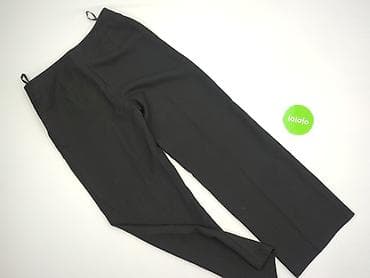 czarne cargo pull and bear: Papaya, Spodnie materiałowe damskie, rozmiar M — 3