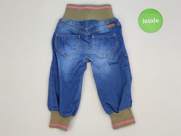 rajstopy na chrzest: Spodnie jeansowe, Name it, 9-12 miesięcy, stan - Bardzo dobry — 3
