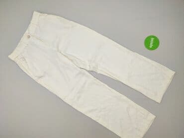 woskowane spodnie z wysokim stanem h m: H&M, Брюки жіночі, розмір M — 3