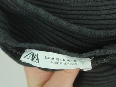 bluzki basic z dekoltem v: Zara, Bluzka damska, rozmiar M — 4