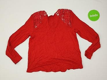 hm bluzka czerwona: H&M, Bluzka damska, rozmiar M — 3