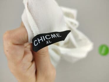 koszulka z chinskimi napisami: Chic Me, Bluzka damska, XL — 4