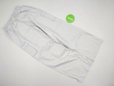 cargo wide leg: PrettyLittleThing, Spodnie cargo damskie, rozmiar M — 4