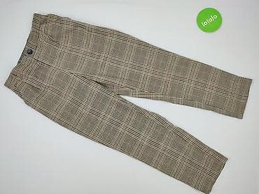 bluzki pepitka: Spodnie materiałowe damskie, rozmiar S — 2