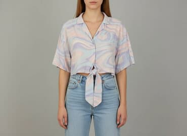 cropp bluzka z długim rękawem: Cropp, Bluzka damska, rozmiar S — 1