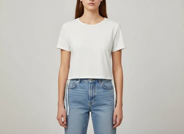 crop sukienki: Divided, T-shirt damski, rozmiar XS — 8