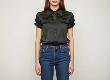 bluzki damskie dopasowane: Bluzka damska, rozmiar S — 5