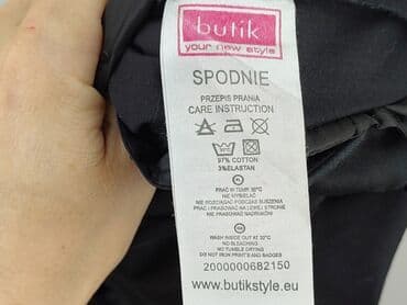 joggery bawełniane damskie: Spodnie materiałowe damskie, rozmiar XS — 5