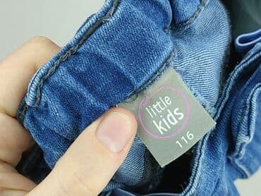 bluzka elite: Jeans, Little kids, 5-6 years, 110/116, condition - Perfect — 4
