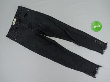 jeansy woskowane damskie: Queen Hearts, Jeans for women, size XS — 3