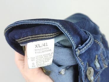 jeansy plus size wysoki stan: Jeansy damskie, rozmiar XL — 5