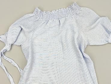 bluza niebieska: Sinsay, Bluzka damska, rozmiar XS — 1