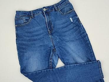 slim mom: Denim, Jeansy damskie, rozmiar L — 1