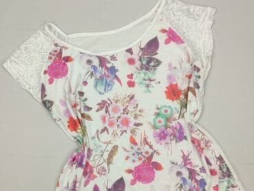 new yorker bluzka z kwiatem: Women`s T-shirt, size L — 2