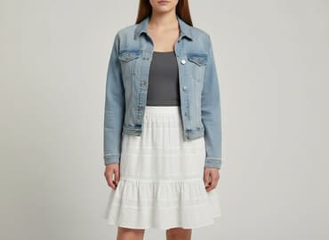 spódnice koronkowe długie: Spódnica damska, rozmiar S — 1