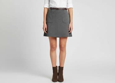 spódnica trapezowa reserved: Spódnica damska, rozmiar XS — 6