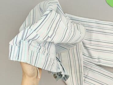 krótkie spodenki w paski: Spodnie materiałowe damskie, rozmiar M — 5