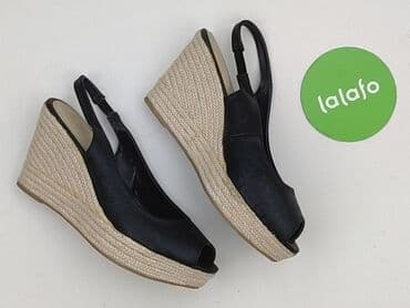 ccc buty na koturnie jenny fairy: Sandały damskie, rozmiar 39 — 2