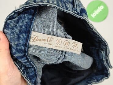 podarte jeansy: Denim Co, Szorty damskie, rozmiar XS — 4