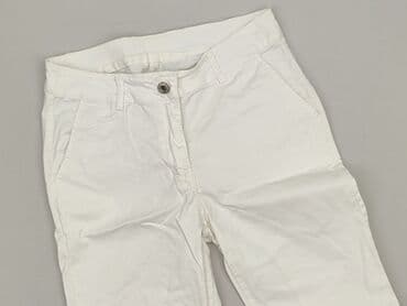 białe spodnie new yorker: Spodnie materiałowe damskie, rozmiar S — 1