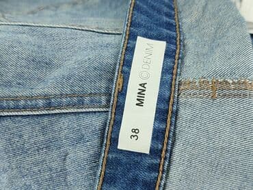 buty z minorki: Denim, Shorts for women, size M — 5