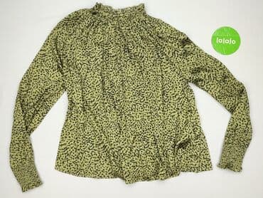 zielone eleganckie bluzki: H&M, Bluzka damska, rozmiar M — 2