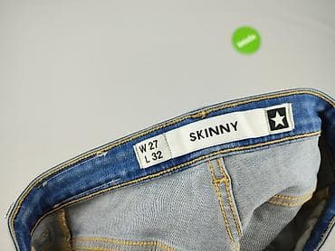 drip jeansy: Skinny, Jeansy damskie, rozmiar S — 4