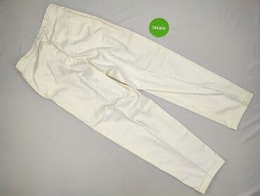 jasne buty: Spodnie materiałowe damskie, rozmiar L — 3