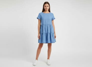 sukienki damskie z lyocellu lidl: Esmara, Sukienka damska, rozmiar S — 1
