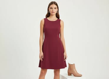 sukienka h m czerwona: H&M, Sukienka damska, rozmiar S — 6