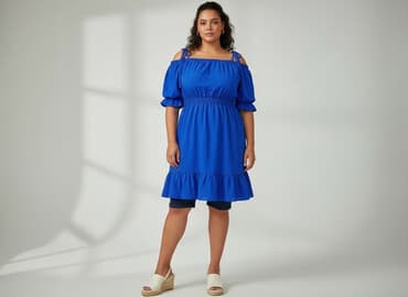 sukienka z piórami shein: Shein Curve, Sukienka damska, rozmiar XL — 1