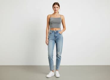 bluzki wyszczuplające sylwetkę: H&M Divided, Top damski, rozmiar XS — 7