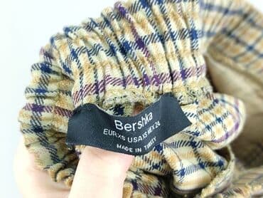 bershka spodnie brazowe: Bershka, Spodnie materiałowe damskie, rozmiar XS — 4