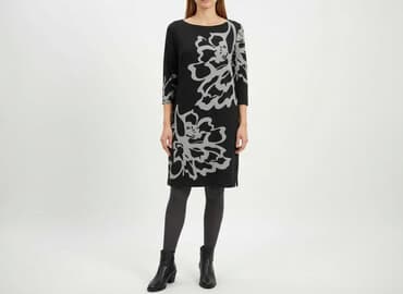 sukienka rozkloszowana dekolt łódka: Sukienka damska, rozmiar S — 5