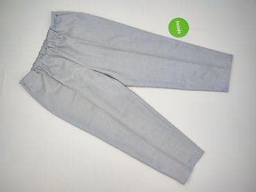 ca legginsy: Spodnie damskie w jasnoszarym kolorze z delikatnym, drobnym — 3