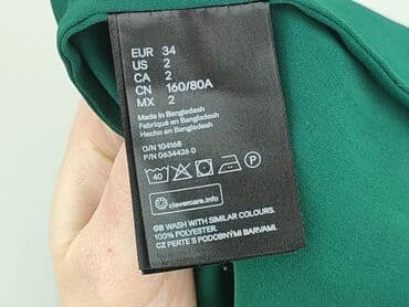 bluzki damskie dopasowane: H&M, Bluzka damska, rozmiar XS — 5