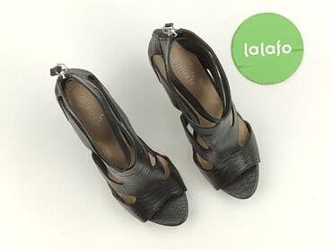 sandały na ostrogi piętowe: Sandały damskie, rozmiar 40 — 2