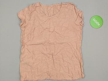 kolor pudrowy: T-shirt damski, rozmiar 2XL — 2