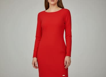 mohito sukienki damskie czerwone: Sukienka damska, rozmiar S — 7