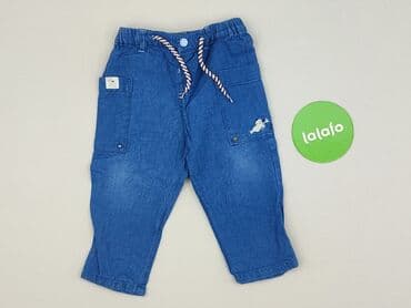 spodnie biegowe decathlon: Niemowlęce spodnie materiałowe, 9-12 miesięcy, 74-80 cm, stan - Idealny — 2