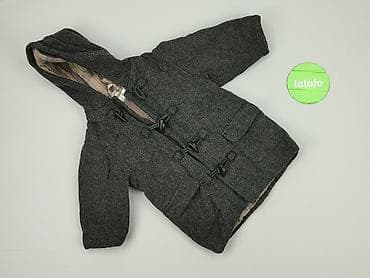 jeans culottes: Płaszcz, 6-9 miesięcy, stan - Bardzo dobry — 2