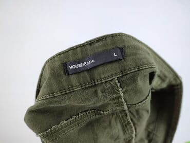 muuv spodnie dresowe: House of Denim, Spodnie materiałowe damskie, L — 4