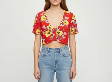 koszulka z długim rękawem h m: H&M Divided, Top damski, rozmiar S — 7