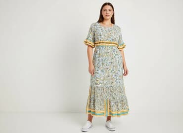 sukienka boho na wesele plus size: Sukienka damska, rozmiar 2XL — 6