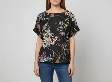 bluzki z wiskozy duże rozmiary: Bluzka damska, rozmiar S — 1