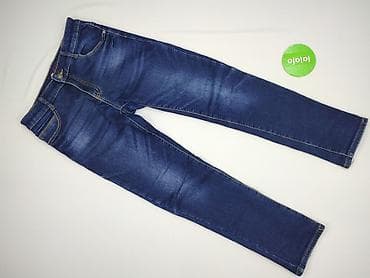 Koszule: Spodnie jeansowe, 13 lat, 158, stan - Bardzo dobry — 2